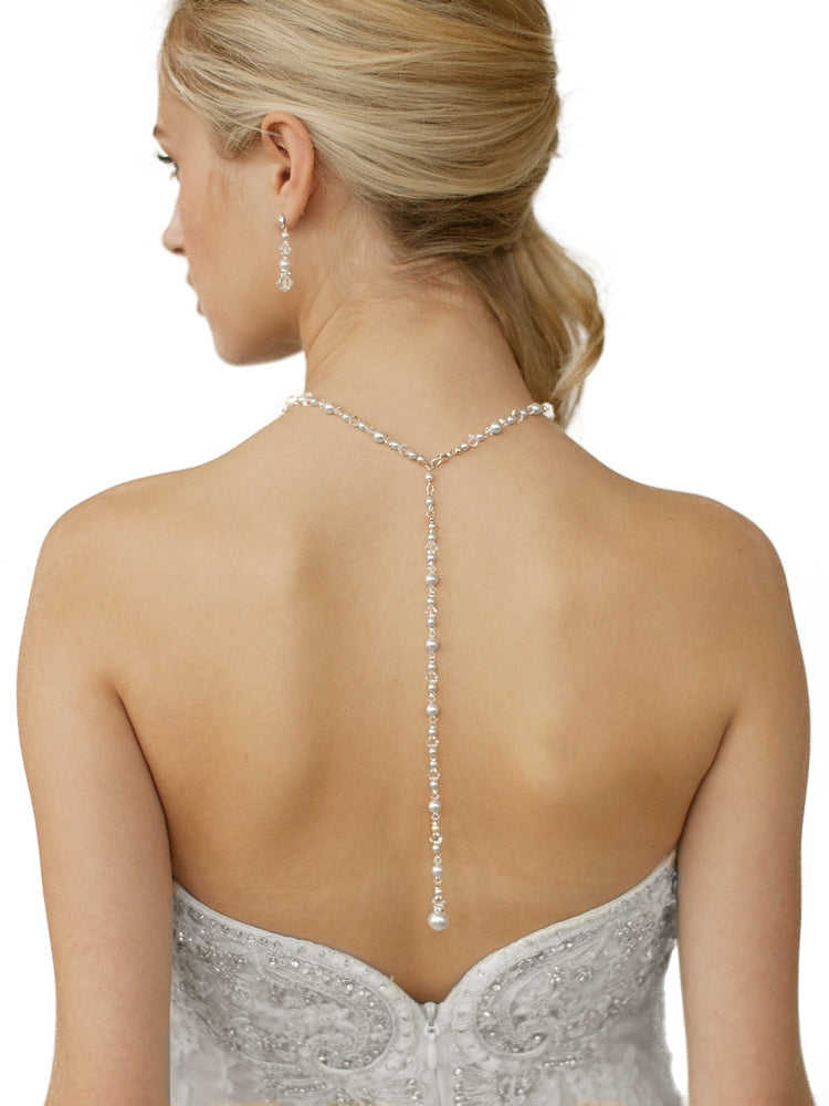 Bridal Back-Necklace/ CBB Marketearring,earringsCBB Market