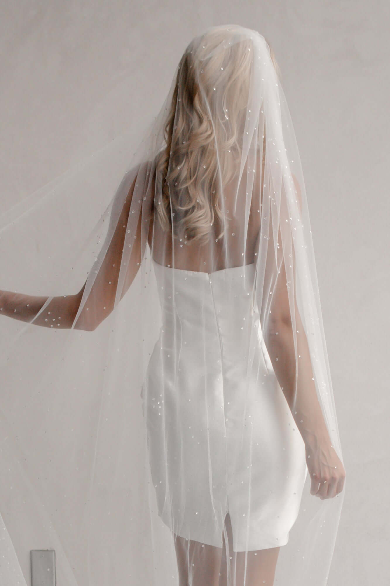 Dew Drop Veil Wedding AccessoryDew Drop Veil,English Netting,Heirloom Bridal Company,Wedding Accessory,Wedding VeilCBB Market