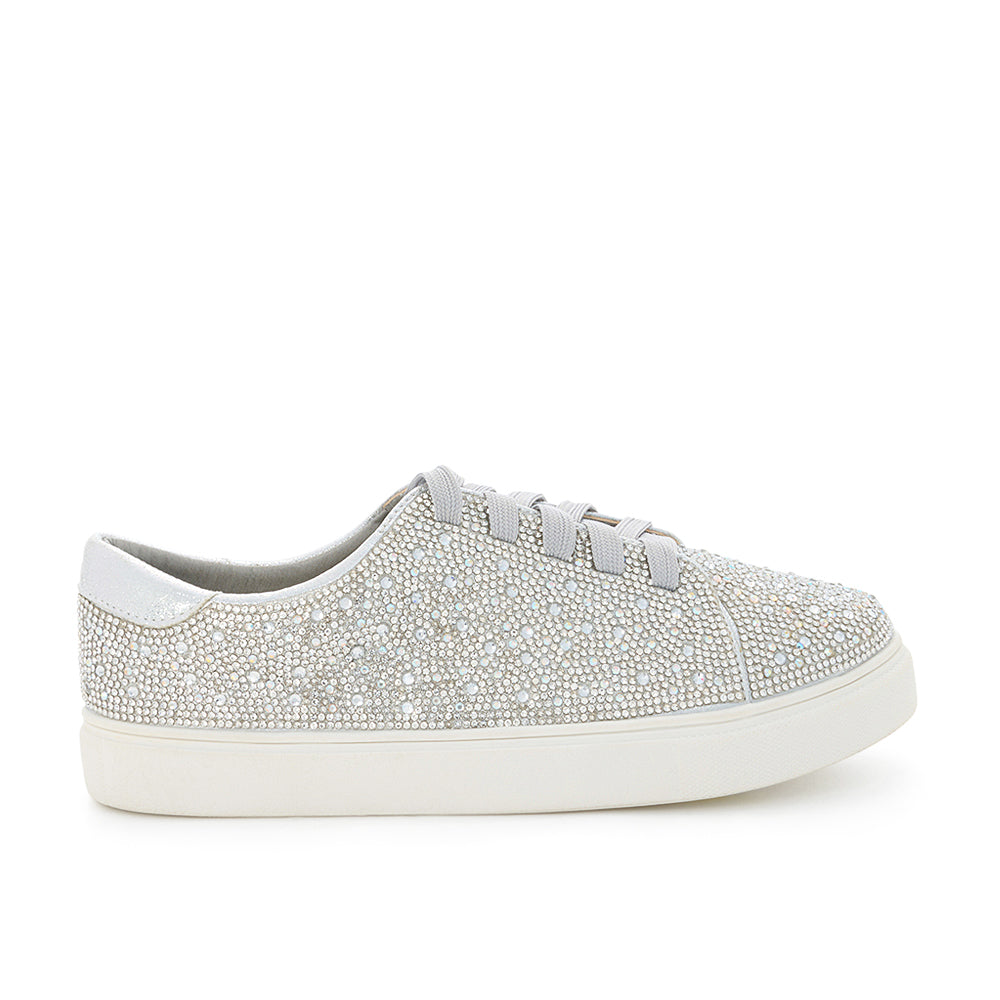 Glamorous Bridal Sneakers with Shimmer Material and Rhinestones | High QualityBRIDAL,EVENT,MOMMY & ME,MOTHER OF BRIDE,PROM & HOCO,QUINCEAÑERA,RESORT,WINTER FORMALCBB Market