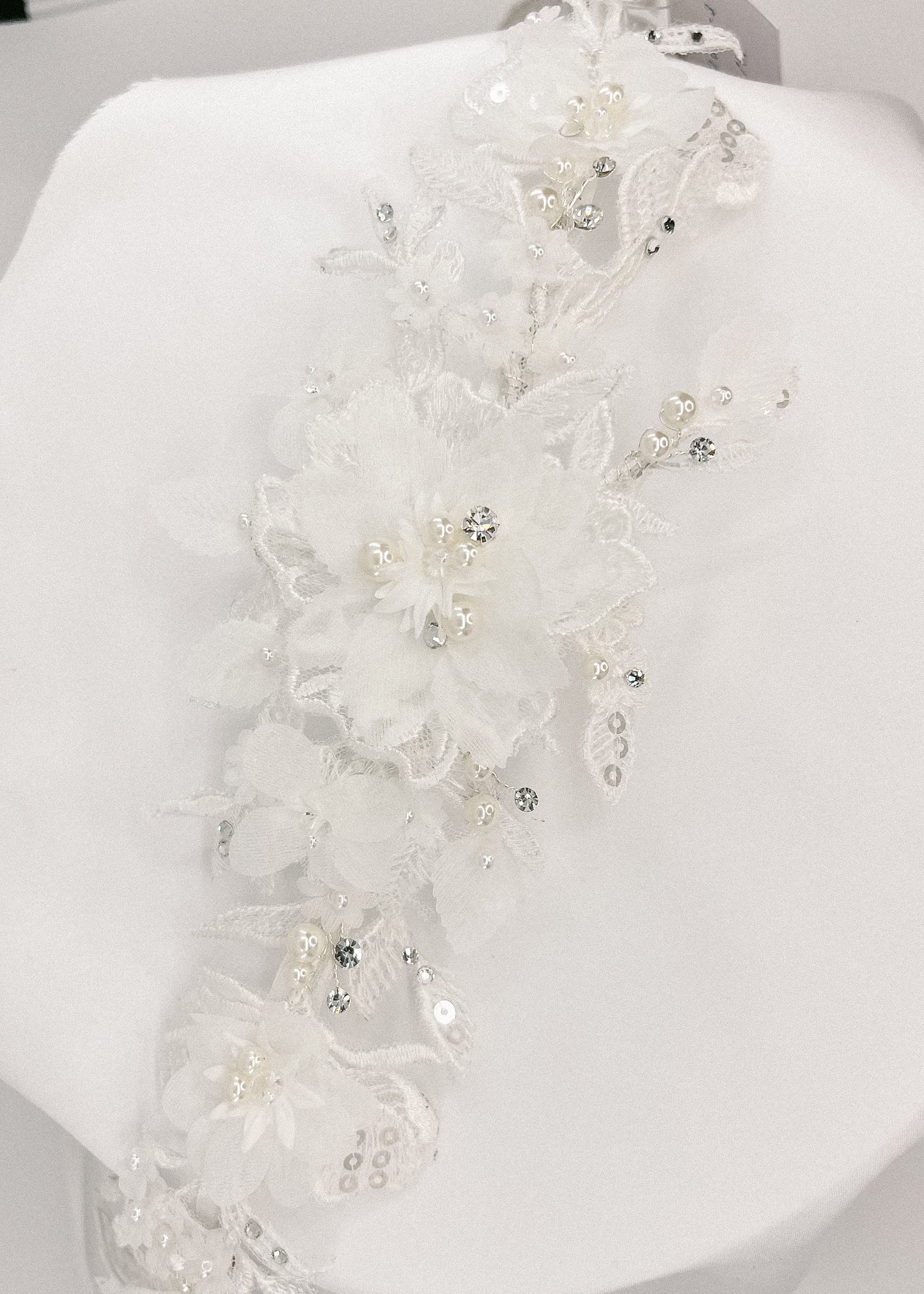 Alara Lace Floral Bridal Belt - CBB Market