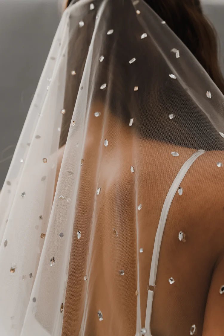 V013 Rhinestone Wedding VeilCBB Market
