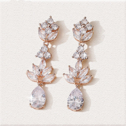 Alice CZ Drop Earrings E036earring,earrings,hide priceCBB Market