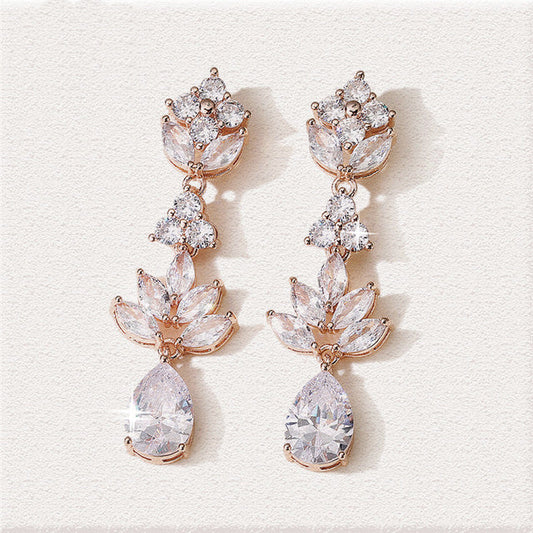 Alice CZ Drop Earrings E036earring,earrings,hide priceCBB Market