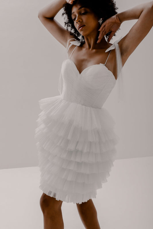 White Short Dressdress,Dresses,Spring 2024CBB Market