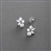 Mariell Mixed Shape Cubic Zirconia Cluster Bridal Earrings 4688E-I-S