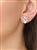 Mariell Mixed Shape Cubic Zirconia Cluster Bridal Earrings 4688E-I-S
