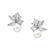 Mariell Mixed Shape Cubic Zirconia Cluster Bridal Earrings 4688E-I-S
