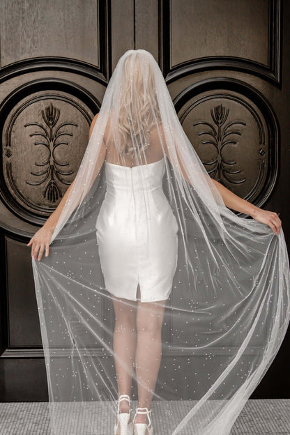Dew Drop Veil Wedding AccessoryDew Drop Veil,English Netting,Heirloom Bridal Company,Wedding Accessory,Wedding VeilCBB Market