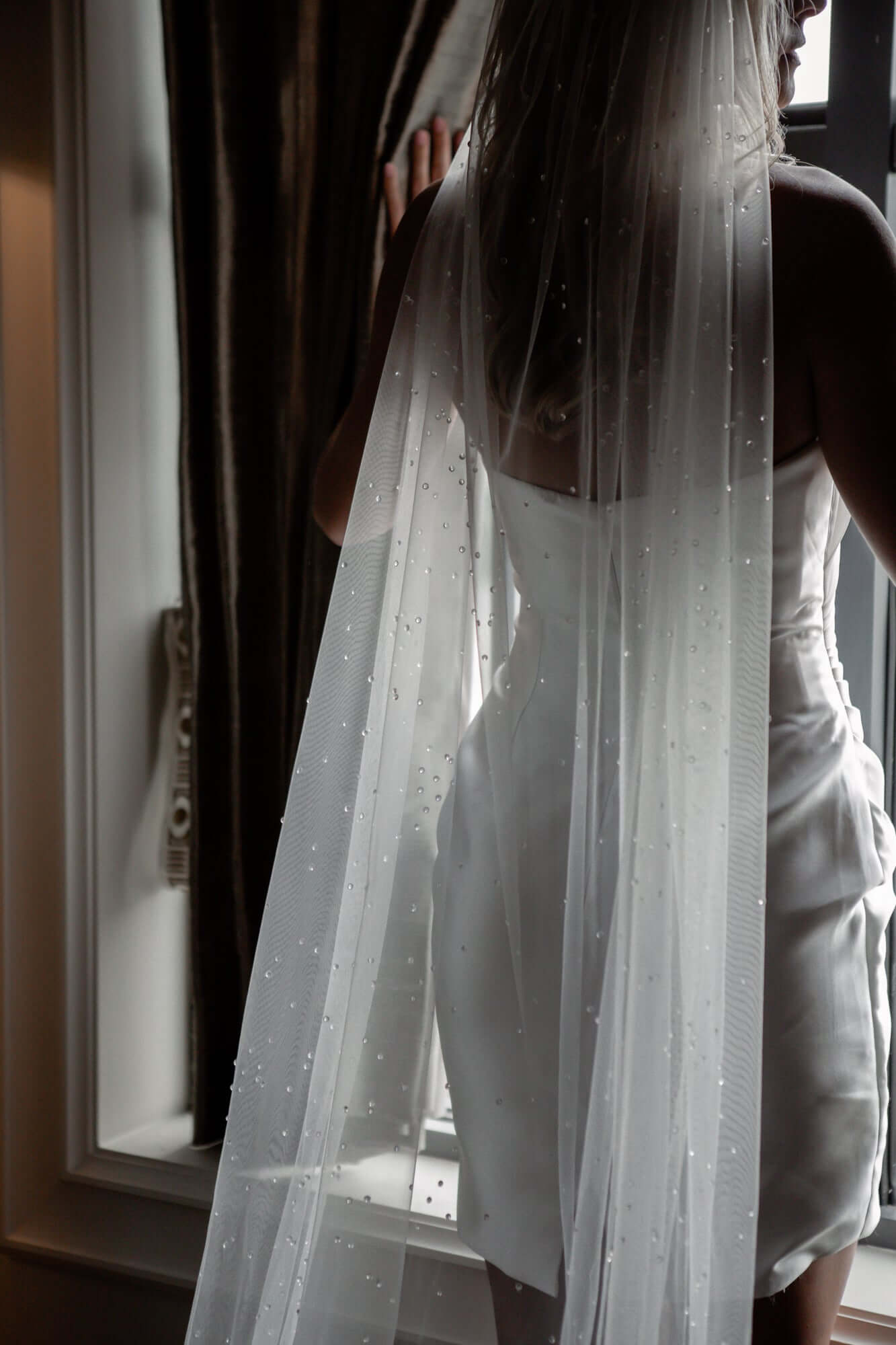 Dew Drop Veil Wedding AccessoryDew Drop Veil,English Netting,Heirloom Bridal Company,Wedding Accessory,Wedding VeilCBB Market