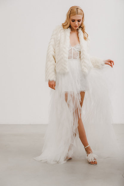 Anna Faux Fur Jacket For Fall Weddingbest-selling,bloom,fur,hide price,jacketCBB Market