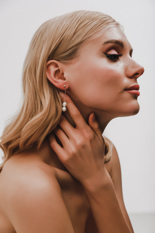 Elena Earrings E045bloom,earring,earrings,hide priceCBB Market