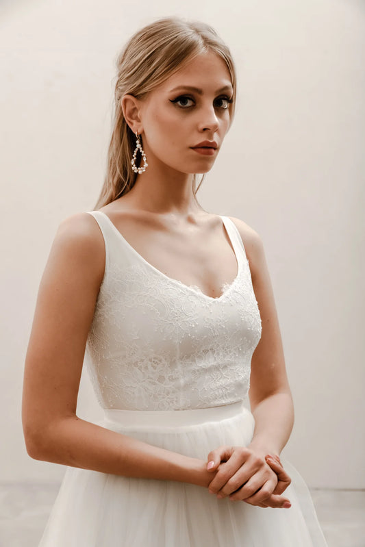 Ella Wired Pearl Bridal Earringsearring,earringsCBB Market