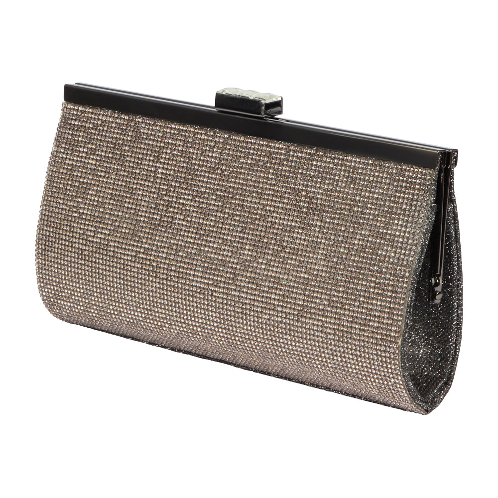 Glamorous Rhinestone Handbag with Attachable Chain.CBB Market