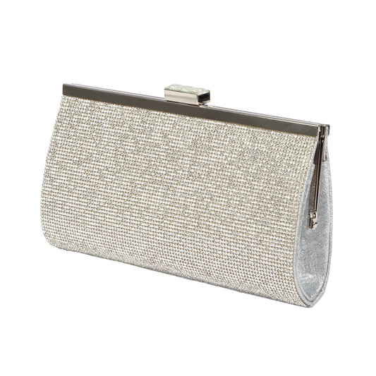 Glamorous Rhinestone Handbag with Attachable Chain.CBB Market