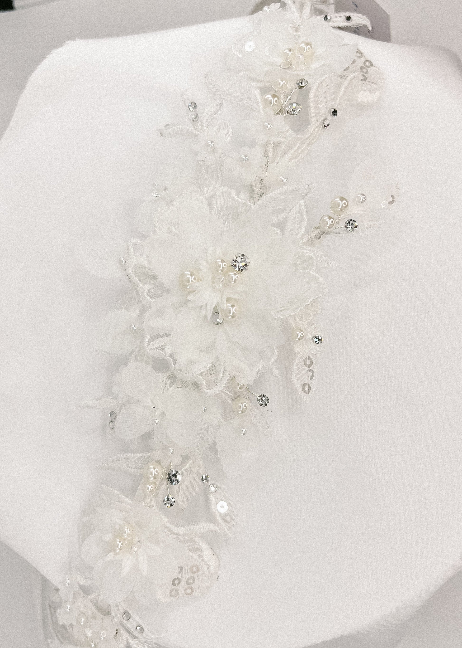 Alara Lace Floral Bridal Belt - CBB Market 