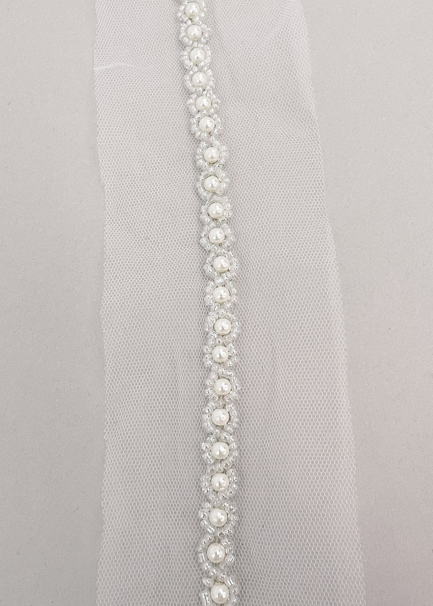 Pearl &amp; Seed Bead Bridal Belt - CBB Market 