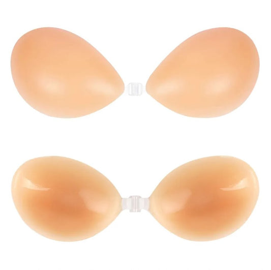 Adhesive Clasp Front Silicone Braadhesive bra,backless attire,clasp front bra,reusable bra,silicone braCBB Market