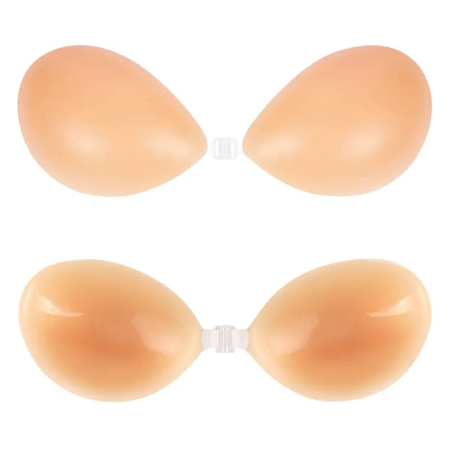 Adhesive Clasp Front Silicone Braadhesive bra,backless attire,clasp front bra,reusable bra,silicone braCBB Market