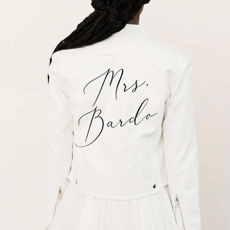 Blooming Leather Bridal JacketCBB Market