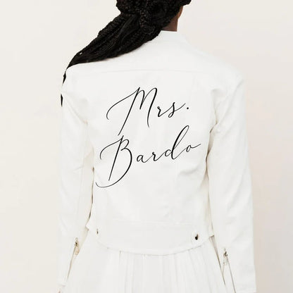 Blooming Leather Bridal JacketCBB Market