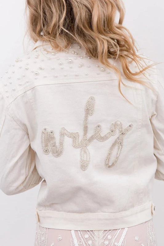 Elegant White Bridal Jacket for the Perfect Wedding LookCBB Market